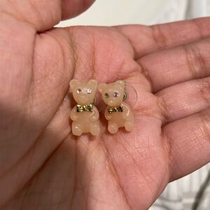Betsey Johnson gummy bear earrings from
Candyland collection (rare)